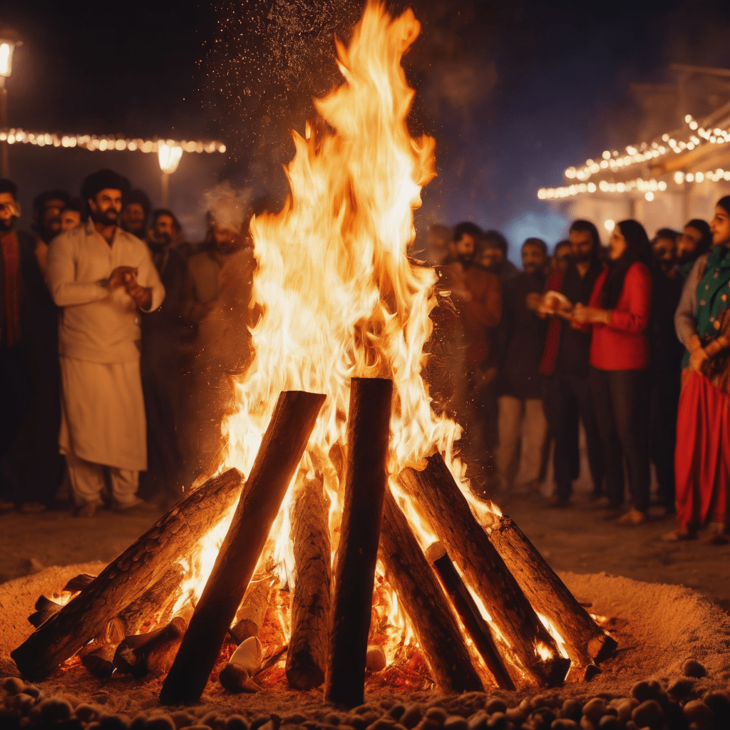 Lohri: Bonfires, Bonhomie, and Blessings - Celebrating the Harvest's Bounty