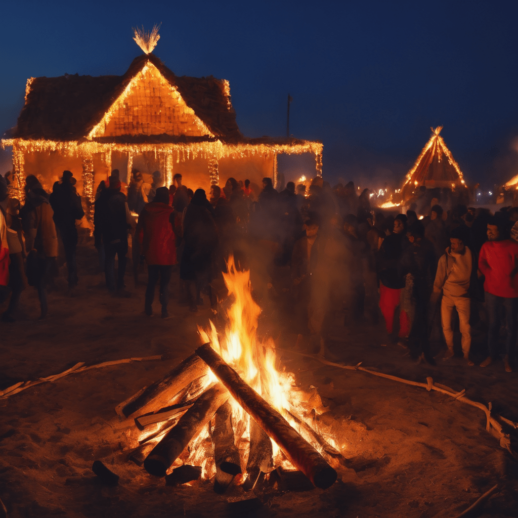 Lohri: Bonfires, Bonhomie, and Blessings - Celebrating the Harvest's Bounty