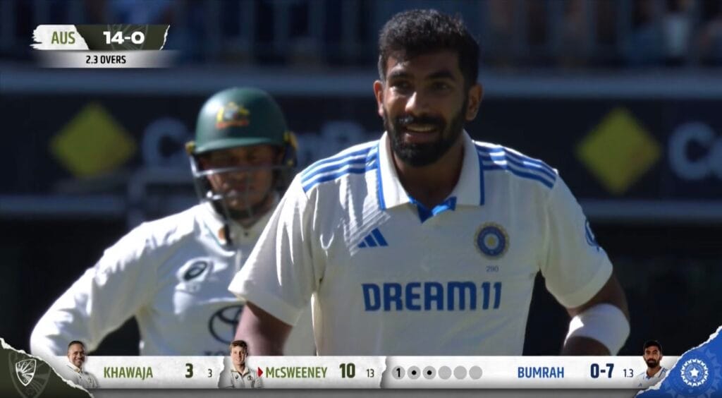India vs Australia Jasprit Bumrah